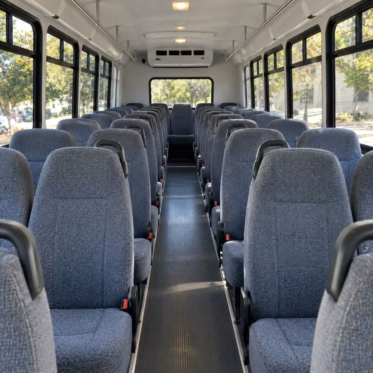 35 passenger minibus inside