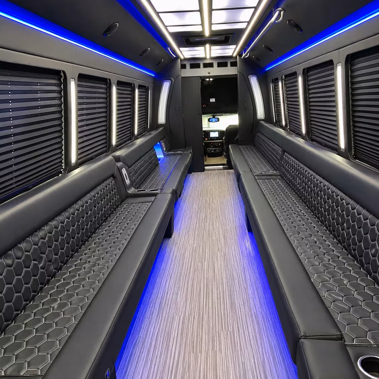 party bus interior