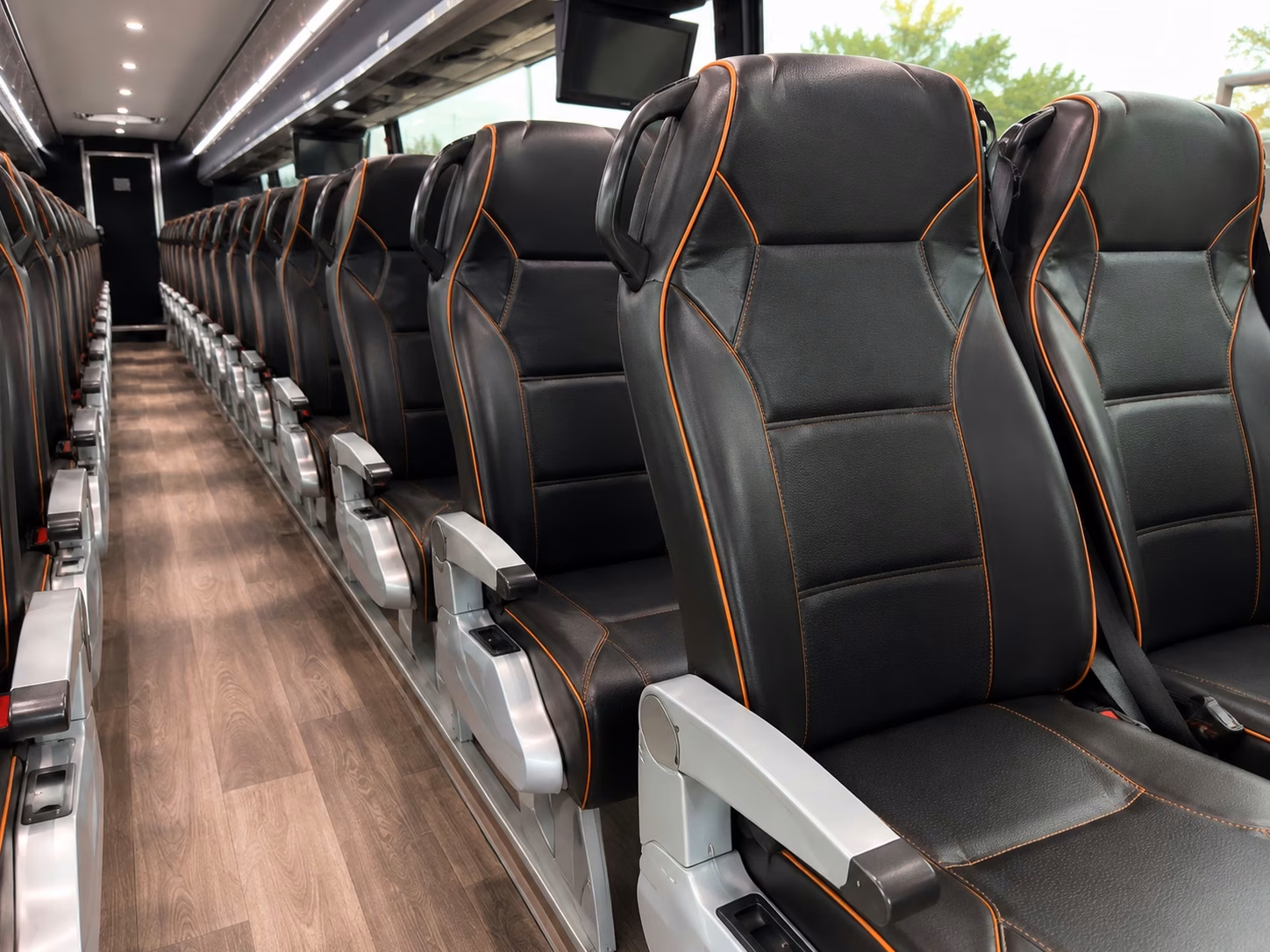 san mateo wedding shuttle buses between hotels and venues